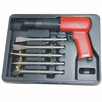 CHICAGO PNEUMATIC Air Hammer Kit 4 in Stroke L 1 480 bpm, 11C914