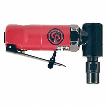 CHICAGO PNEUMATIC Air Die Grinder Angle 22 500 rpm, 11C970
