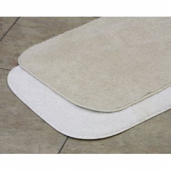 LACEY MILLS Bath Rug Riviera 21x34 18 oz White, 11K023