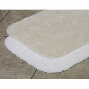 LACEY MILLS Bath Rug Elegance 24x36 28 oz White, 11K039