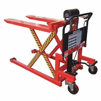DAYTON Man. Pallet Lifter 1100 lb 20-1/2 in W, 11K274