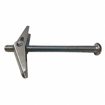 GRAINGER APPROVED Toggle Bolt Anchor Stl 3/8 -16 6 L PK25, 11K316