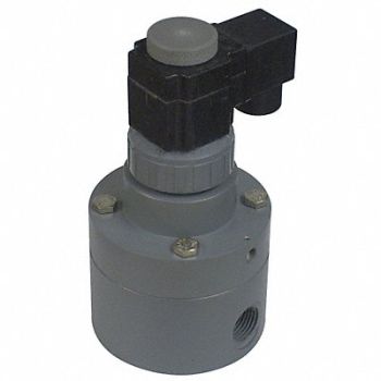 PLAST-O-MATIC Valve PP 2Way/2Position 2 1-15/16, 11K484