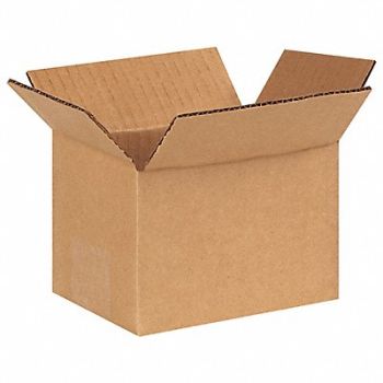 GRAINGER APPROVED Shipping Box 6x4x4 in, 11K584