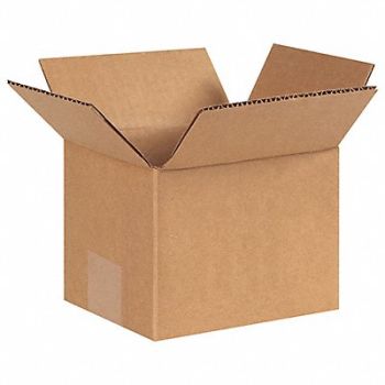 GRAINGER APPROVED Shipping Box 6x5x4 in, 11K585