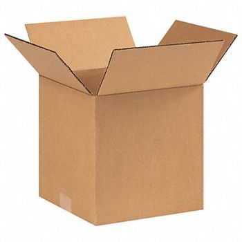 GRAINGER APPROVED Shipping Box 9x9x9 in, 11K630