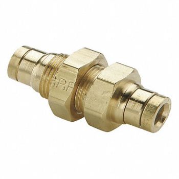 PARKER Bulkhead Union 1/2 In, 11K705