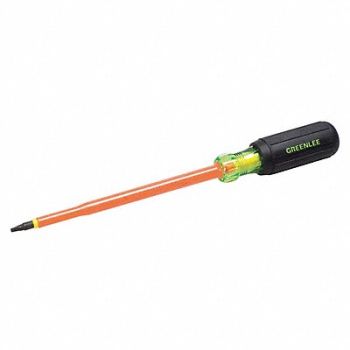 GREENLEE Insulated Square Screwdriver #1, 11L622