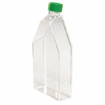 LAB SAFETY SUPPLY Tissue Culture Flask 600mL Polysty PK20, 11L814