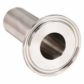 GRAINGER APPROVED Ferrule T316L SS Clamp, 11L940