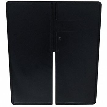 QUANTUM STORAGE SYSTEMS Divider 6 5/8 in Black 10, 11M558
