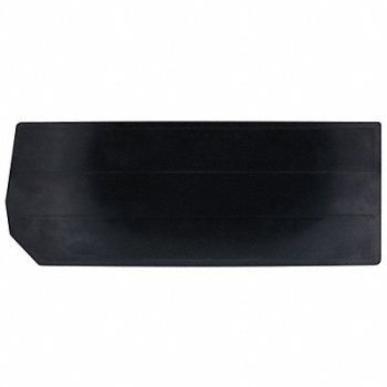 QUANTUM STORAGE SYSTEMS Divider 6 1/4 in Black 6 PK6, 11M592