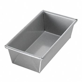 CHICAGO METALLIC Bread Pan Single Glazed 8x4, 11M715