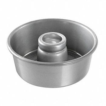CHICAGO METALLIC Angel Food/Tube Cake Pan Glazed 7-1/2, 11M772