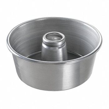 CHICAGO METALLIC Angel Food/Tube Cake Pan Glazed 9-1/2, 11M776