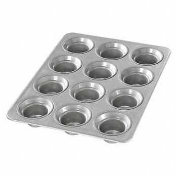 CHICAGO METALLIC Mini Crown Muffin Pan 12 Moulds, 11M808