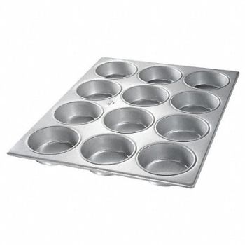 CHICAGO METALLIC Mini Cake Muffin Pan 12 Moulds, 11M871