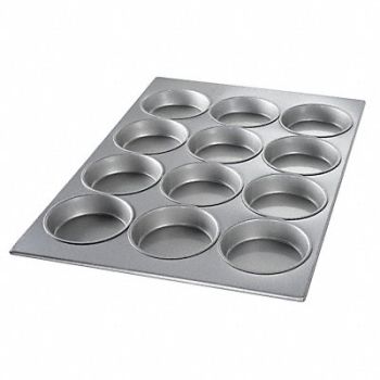 CHICAGO METALLIC Mini Cake Muffin Pan 12 Moulds, 11M873