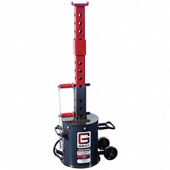 GRAY Truck Air Jack Stand 10 tons, 11N136