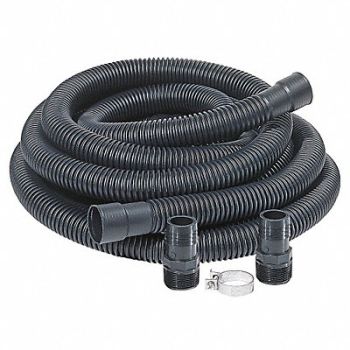 LITTLE GIANT Sump Pump Hose Polyethylene Dia 1-1/4 In, 11N179