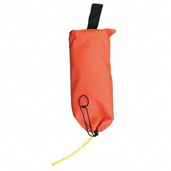 MUSTANG SURVIVAL Ring Buoy Rope Bag 90 ft, 11N742