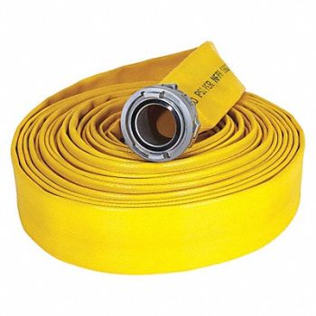 JAFX4 Fire Hose 50 ft Yellow Rubber, 11C298