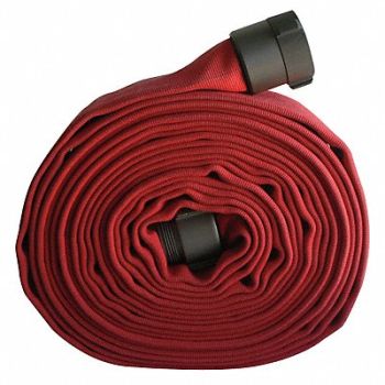 JAFLINE HD G8767 Fire Hose 50 ft Red Polyester, 11N882