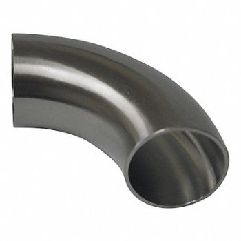 GRAINGER APPROVED Elbow 90 Deg Butt Weld, 11P854