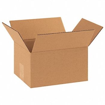 GRAINGER APPROVED Shipping Box 10x8x6 in, 11R186