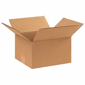 GRAINGER APPROVED Shipping Box 10x9x6 in, 11R189
