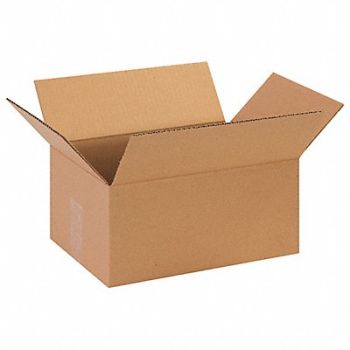 GRAINGER APPROVED Shipping Box 13x9x6 in, 11R217