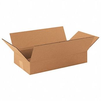 GRAINGER APPROVED Shipping Box 16x9x3 in, 11R232