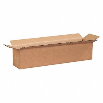 GRAINGER APPROVED Shipping Box 18x4x4 in, 11R235