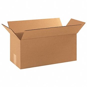 GRAINGER APPROVED Shipping Box 18x8x8 in, 11R239