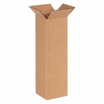 GRAINGER APPROVED Shipping Box 6x6x20 in, 11R285