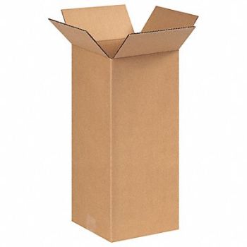 GRAINGER APPROVED Shipping Box 8x8x17 in, 11R298