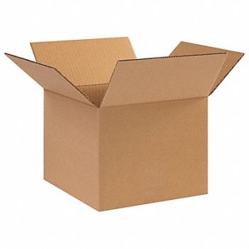 GRAINGER APPROVED Shipping Box 10x10x8 in, 11R315
