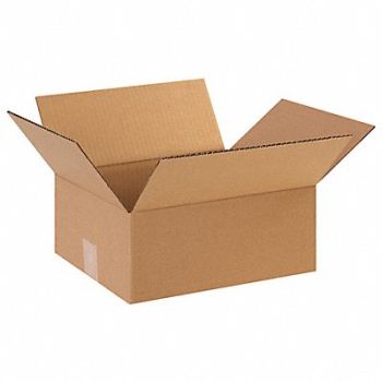 GRAINGER APPROVED Shipping Box 12x10x5 in, 11R324