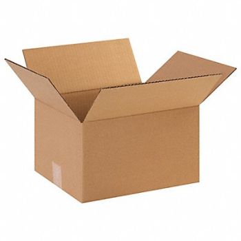 GRAINGER APPROVED Shipping Box 12x10x7 in, 11R326