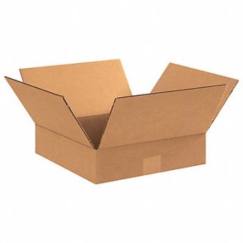 GRAINGER APPROVED Shipping Box 12x12x3 in, 11R329