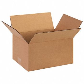 GRAINGER APPROVED Shipping Box 13x10x7 in, 11R342