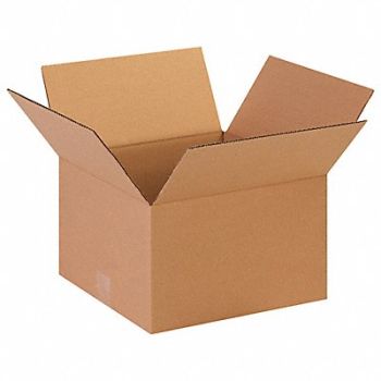GRAINGER APPROVED Shipping Box 13x13x8 in, 11R351