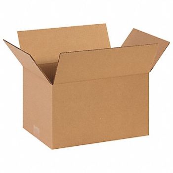 GRAINGER APPROVED Shipping Box 14x10x8 in, 11R356