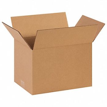 GRAINGER APPROVED Shipping Box 14x10x9 in, 11R357