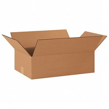 GRAINGER APPROVED Shipping Box 20x12x6 in, 11R427
