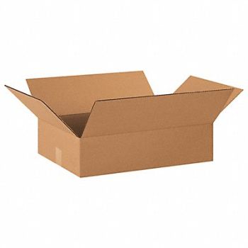 GRAINGER APPROVED Shipping Box 20x14x4 in, 11R429