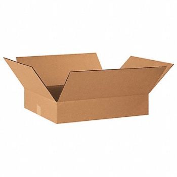 GRAINGER APPROVED Shipping Box 20x16x4 in, 11R432