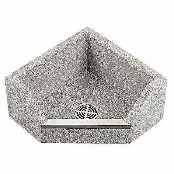 FIAT PRODUCTS Fiat Mop Svc Basin Corner 32inx32inx10in, 11U250