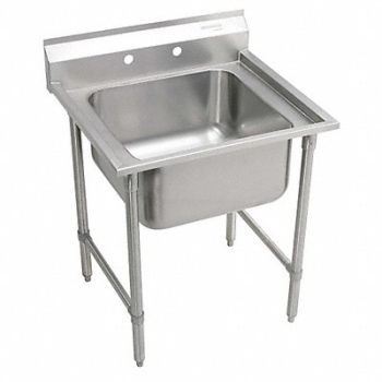 Elkay Sink Square 24inx24inx12-3/4in, 11U298
