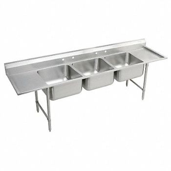 Elkay Scull Sink Rect 18inx24inx12-3/4in, 11U306